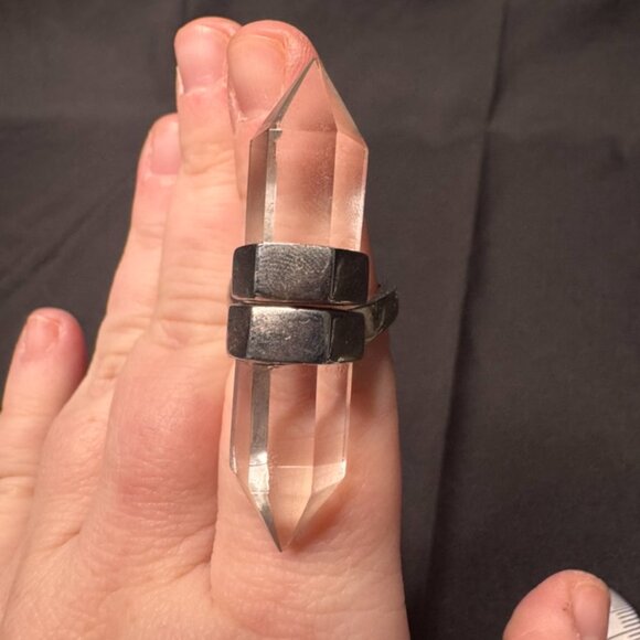 Evil Pawn Jewelry Above/Below Quartz Ring - Picture 4 of 7